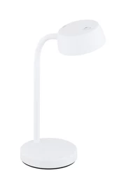   
                        
                        Настільна лампа EGLO (Австрія) 37127    
                         у стилі Хай-тек.  
                        Тип джерела світла: вбудований led-модуль, незмінний.                                                 Кольори плафонів і підвісок: Білий.                         Матеріал: Пластик.                          фото 1