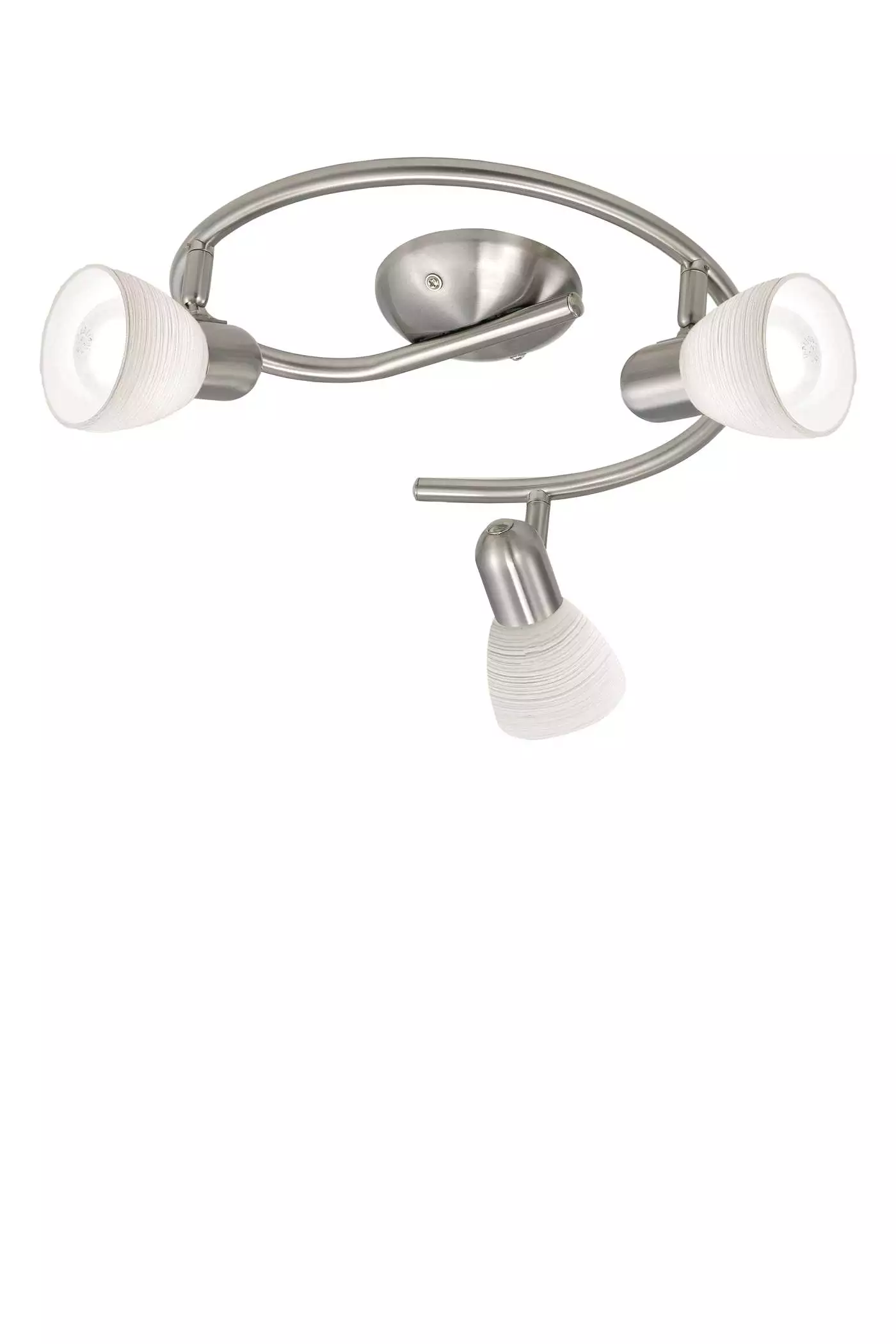   
                        
                        Світильник поворотний EGLO (Австрія) 37261    
                         у стилі Модерн.  
                        Тип джерела світла: світлодіодна лампа, змінна.                         Форма: Коло.                         Кольори плафонів і підвісок: Білий, Сірий, Малюнок.                         Матеріал: Скло.                          фото 1