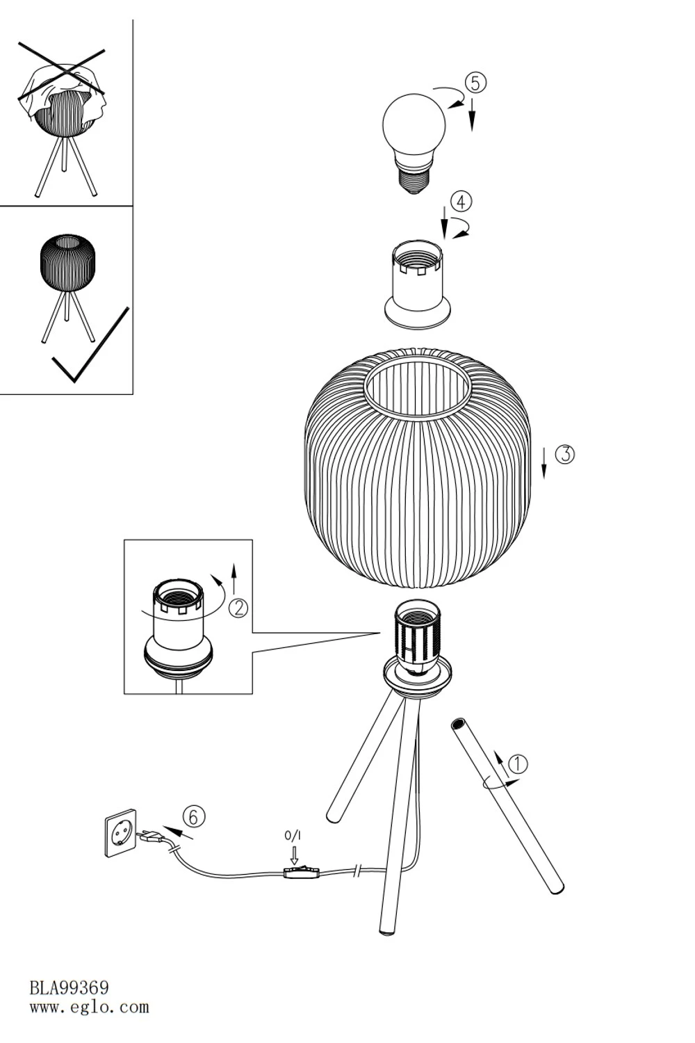   
                        Настільна лампа EGLO (Австрія) 37304    
                         у стилі модерн.  
                        Тип джерела світла: cвітлодіодні led, енергозберігаючі, розжарювання.                                                 Кольори плафонів і підвісок: білий.                         Матеріал: скло.                          фото 3
