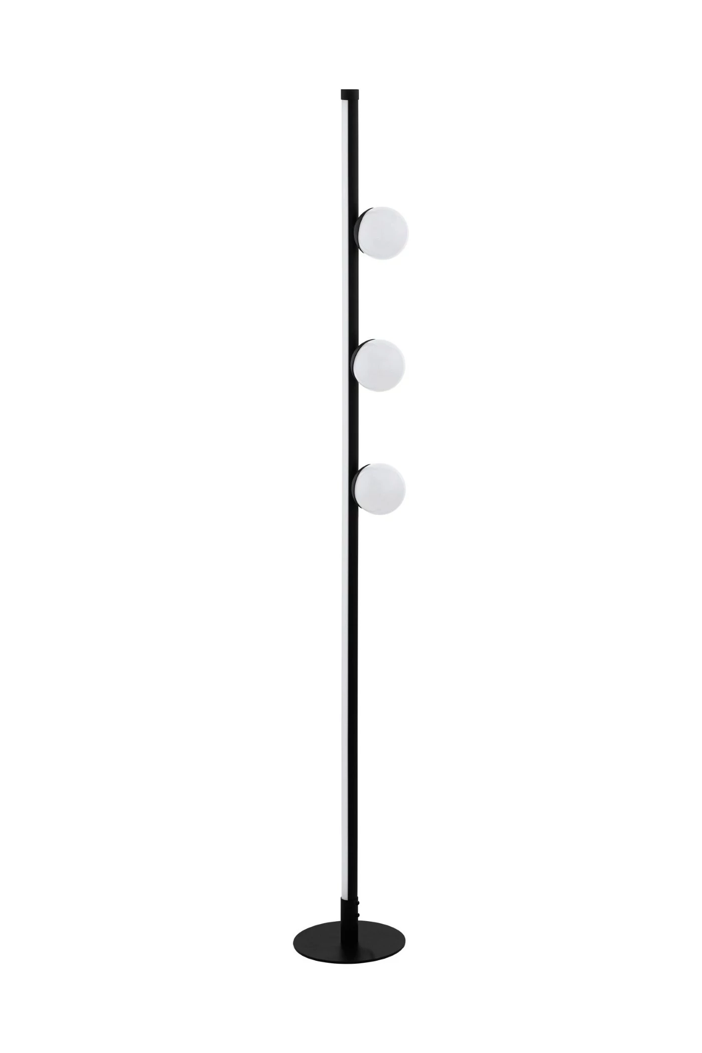   
                        Торшер EGLO (Австрія) 37311    
                         у стилі лофт.  
                        Тип джерела світла: вбудовані світлодіоди led.                                                 Кольори плафонів і підвісок: білий.                         Матеріал: пластик.                          фото 1