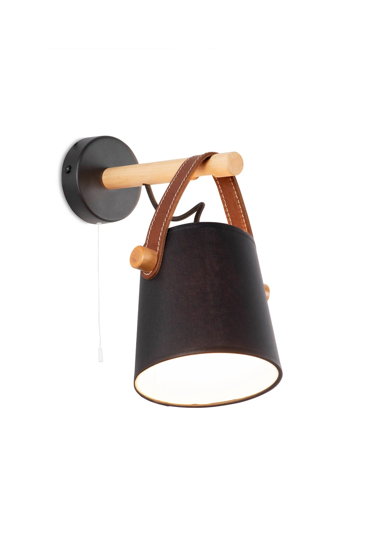   
                        
                        Бра NB LIGHT (Україна) 37971    
                         У стилі Модерн.  
                        Тип джерела світла: світлодіодна лампа, змінна.                                                 Кольори плафонів і підвісок: Чорний.                         Матеріал: Тканина.                          фото 1