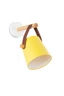   
                        
                        Бра NB LIGHT (Україна) 37972    
                         У стилі Модерн.  
                        Тип джерела світла: світлодіодна лампа, змінна.                                                 Кольори плафонів і підвісок: Жовтий.                         Матеріал: Тканина.                          фото 2