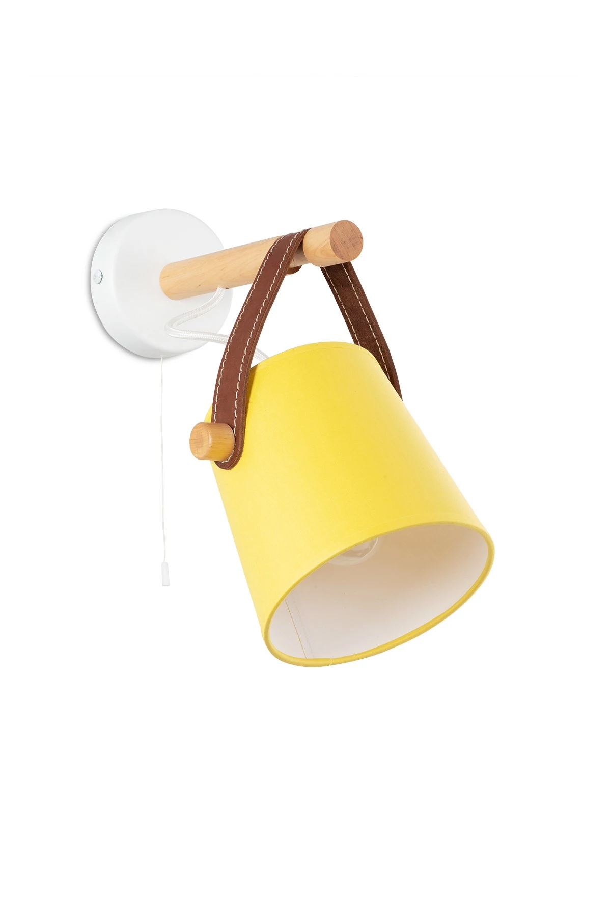  
                        
                        Бра NB LIGHT (Україна) 37972    
                         У стилі Модерн.  
                        Тип джерела світла: світлодіодна лампа, змінна.                                                 Кольори плафонів і підвісок: Жовтий.                         Матеріал: Тканина.                          фото 2