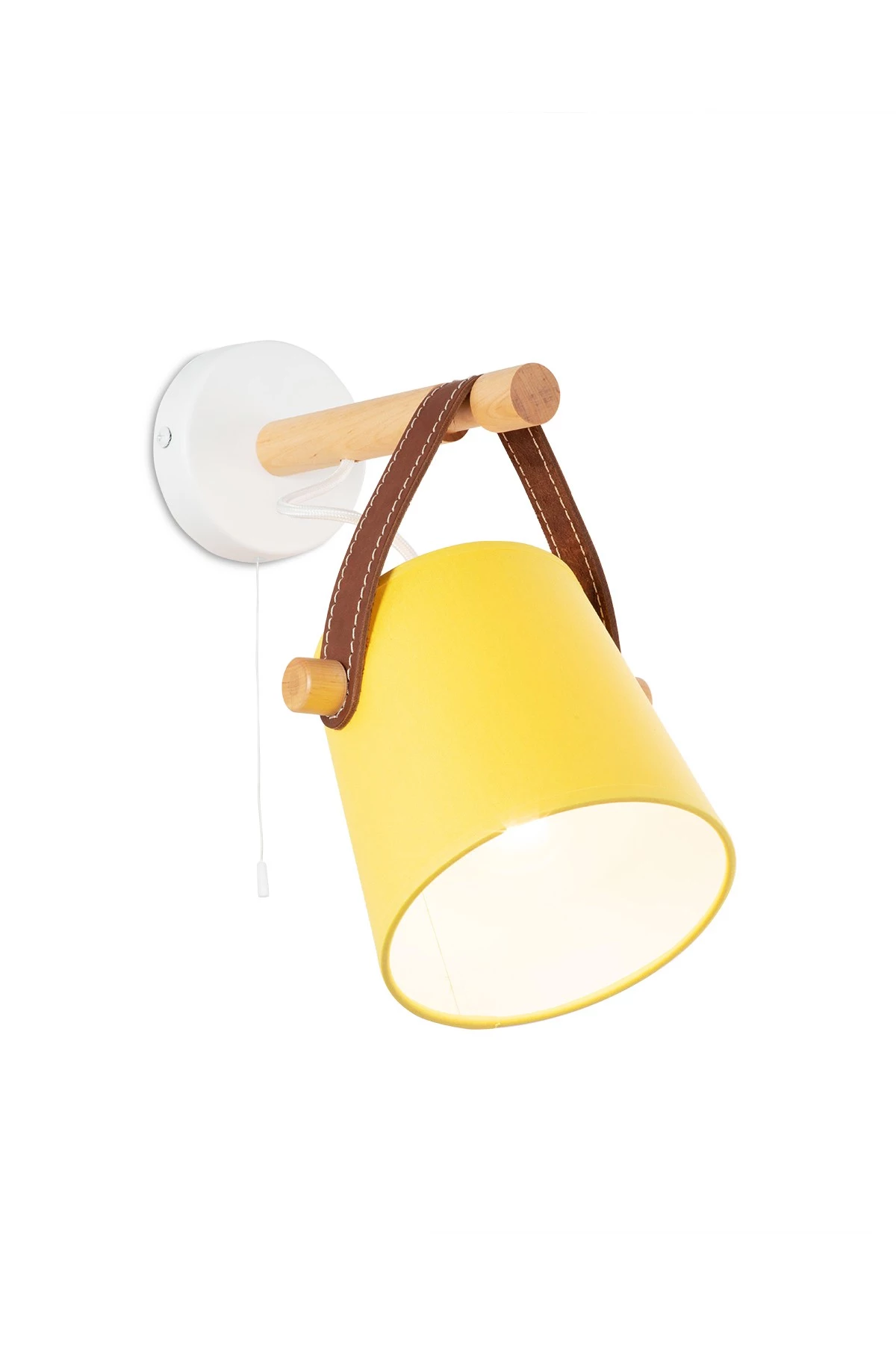   
                        
                        Бра NB LIGHT (Україна) 37972    
                         У стилі Модерн.  
                        Тип джерела світла: світлодіодна лампа, змінна.                                                 Кольори плафонів і підвісок: Жовтий.                         Матеріал: Тканина.                          фото 3