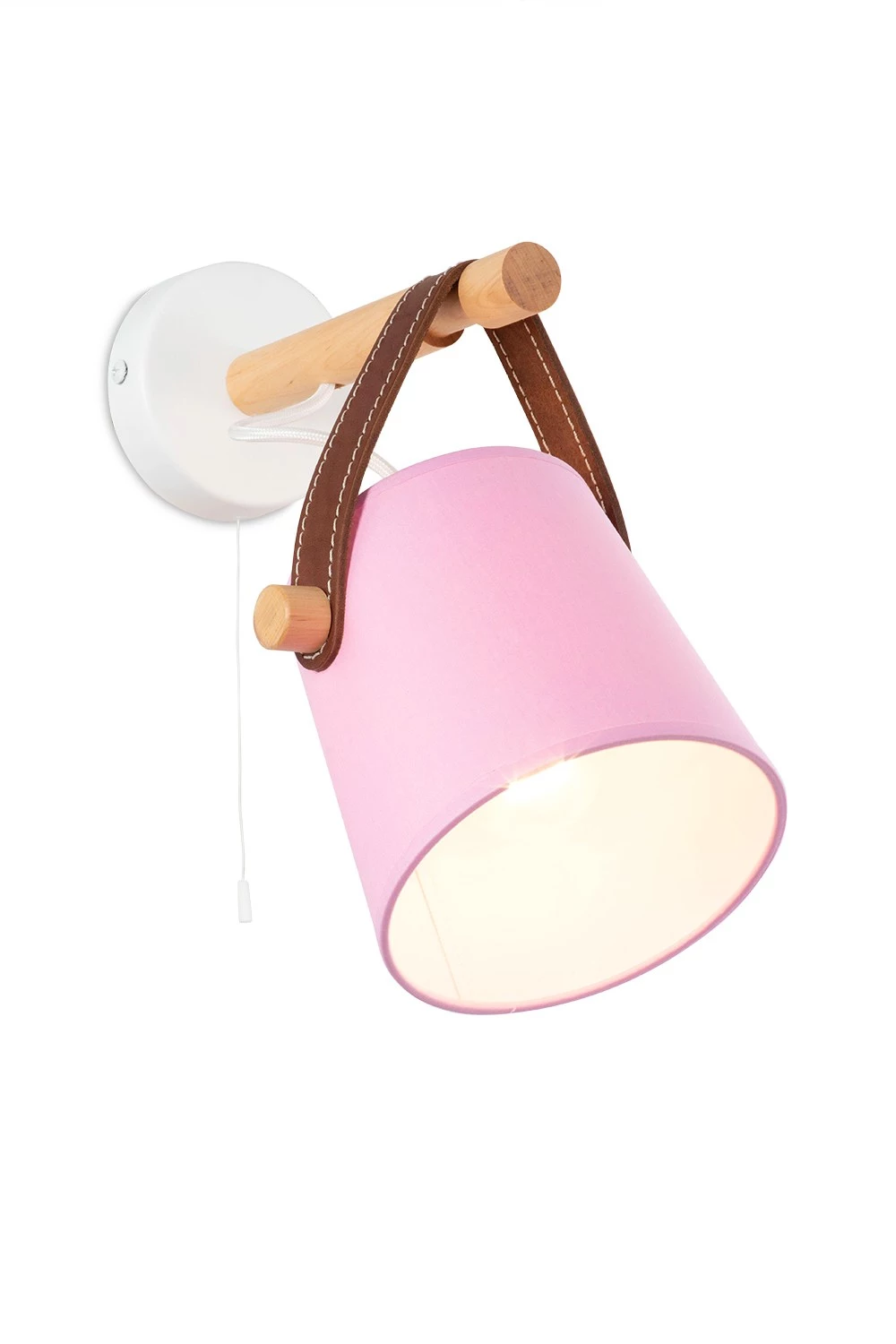   
                        
                        Бра NB LIGHT (Україна) 37973    
                         У стилі Модерн.  
                        Тип джерела світла: світлодіодна лампа, змінна.                                                 Кольори плафонів і підвісок: Рожевий.                         Матеріал: Тканина.                          фото 3