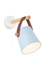   
                        
                        Бра NB LIGHT (Україна) 37974    
                         У стилі Модерн.  
                        Тип джерела світла: світлодіодна лампа, змінна.                                                 Кольори плафонів і підвісок: Блакитний.                         Матеріал: Тканина.                          фото 3