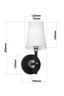   
                        
                        Бра NB LIGHT (Украина) 37995    
                         В стиле Модерн.  
                        Тип источника света: светодиодная лампа, сменная.                                                 Цвета плафонов и подвесок: Черный, Серебро.                         Материал: Ткань.                          фото 4