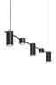   
                        
                        Люстра NB LIGHT (Україна) 38022    
                         У стилі Лофт.  
                        Тип джерела світла: вбудований led-модуль, незмінний.                         Форма: Прямокутник.                         Кольори плафонів і підвісок: Чорний.                         Матеріал: Метал.                          фото 3
