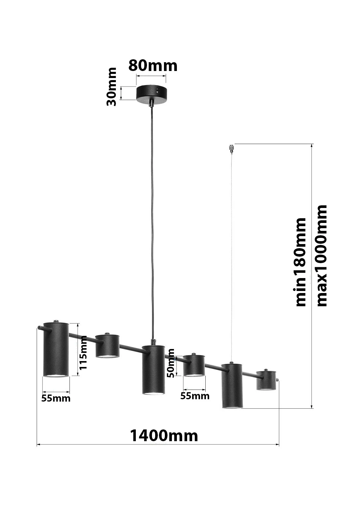   
                        
                        Люстра NB LIGHT (Україна) 38023    
                         у стилі Лофт.  
                        Тип джерела світла: вбудований led-модуль, незмінний.                         Форма: Прямокутник.                         Кольори плафонів і підвісок: Чорний.                         Матеріал: Метал.                          фото 5