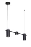   
                        
                        Люстра NB LIGHT (Україна) 38024    
                         У стилі Лофт.  
                        Тип джерела світла: вбудований led-модуль, незмінний.                         Форма: Прямокутник.                         Кольори плафонів і підвісок: Чорний.                         Матеріал: Метал.                          фото 2