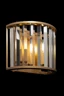   
                        Світильник настінний MAYTONI (Німеччина) 38308    
                         у стилі модерн.  
                        Тип джерела світла: cвітлодіодні led, енергозберігаючі, розжарювання.                                                 Кольори плафонів і підвісок: золото, прозорий.                         Матеріал: метал, скло.                          фото 2