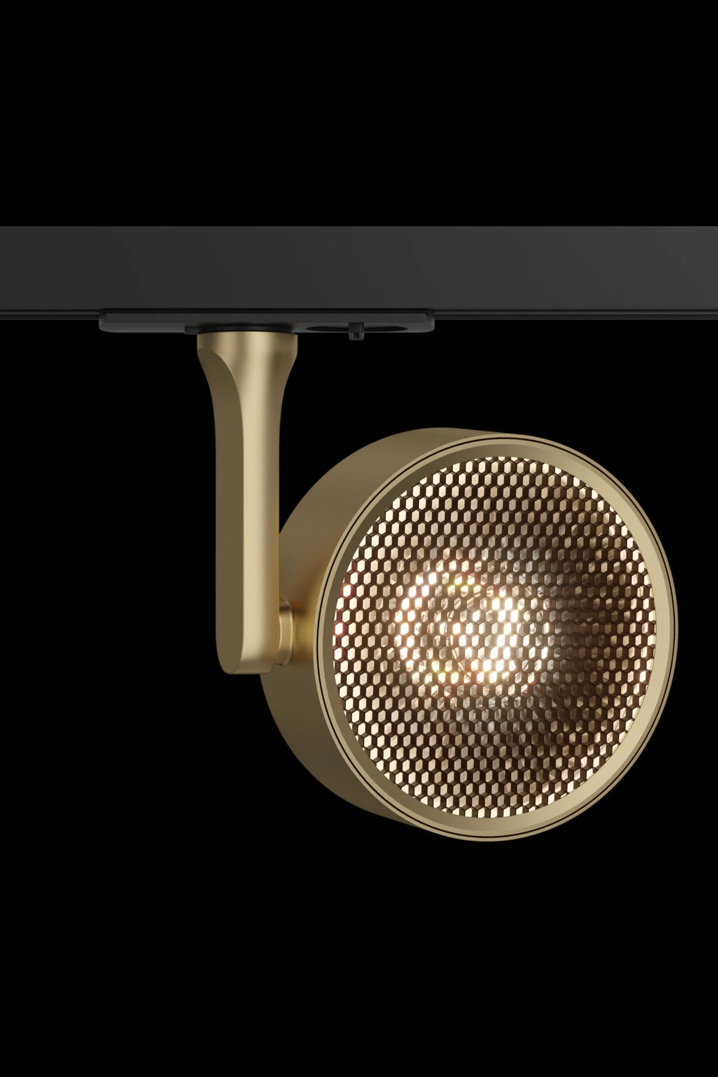  
                        Трековий світильник MAYTONI (Німеччина) 38425    
                         у стилі лофт.  
                        Тип джерела світла: вбудовані світлодіоди led.                                                 Кольори плафонів і підвісок: золото.                         Матеріал: алюміній.                          фото 3