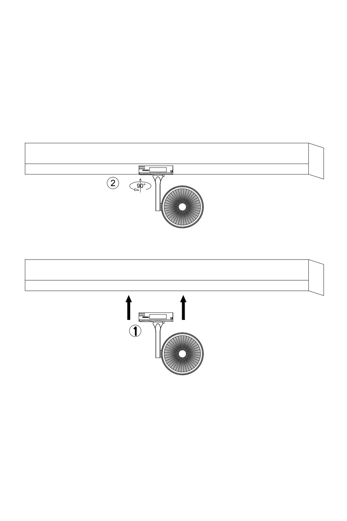   
                        Трековий світильник MAYTONI (Німеччина) 38425    
                         у стилі лофт.  
                        Тип джерела світла: вбудовані світлодіоди led.                                                 Кольори плафонів і підвісок: золото.                         Матеріал: алюміній.                          фото 5