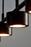   
                        Люстра NORDLUX  (Дания) 38440    
                         в стиле хай-тек.  
                        Тип источника света: встроенные светодиоды led.                         Форма: прямоугольник.                         Цвета плафонов и подвесок: черный.                         Материал: пластик.                          фото 3