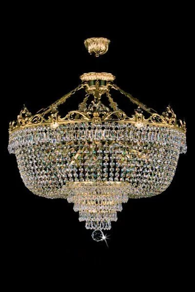   
                        
                        Кришталева люстра ARTGLASS (Чехія) 38916    
                         У стилі Класика.  
                        Тип джерела світла: світлодіодна лампа, змінна.                         Форма: Коло.                         Кольори плафонів і підвісок: Прозорий.                         Матеріал: Кришталь.                          фото 1