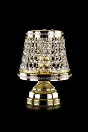   
                        Настольная лампа ARTGLASS  (Чехия) 39077    
                         в стиле Классика.  
                        Тип источника света: светодиодная лампа, сменная.                                                 Цвета плафонов и подвесок: Прозрачный.                         Материал: Хрусталь.                          фото 1