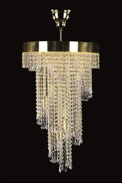   
                        
                        Кришталева люстра ARTGLASS (Чехія) 39409    
                         У стилі Арт-деко.  
                        Тип джерела світла: світлодіодна лампа, змінна.                         Форма: Коло.                         Кольори плафонів і підвісок: Прозорий.                         Матеріал: Кришталь.                          фото 1