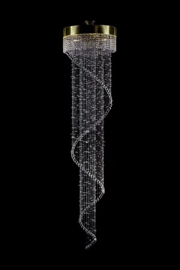   
                        
                        Кришталева люстра ARTGLASS (Чехія) 39413    
                         У стилі Арт-деко.  
                        Тип джерела світла: світлодіодна лампа, змінна.                         Форма: Коло.                         Кольори плафонів і підвісок: Прозорий.                         Матеріал: Кришталь.                          фото 1