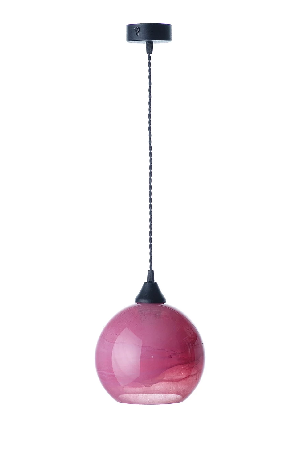   
                        
                        Люстра NB LIGHT (Україна) 39556    
                         у стилі Модерн.  
                        Тип джерела світла: світлодіодна лампа, змінна.                         Форма: Куля.                         Кольори плафонів і підвісок: Рожевий.                         Матеріал: Скло.                          фото 1