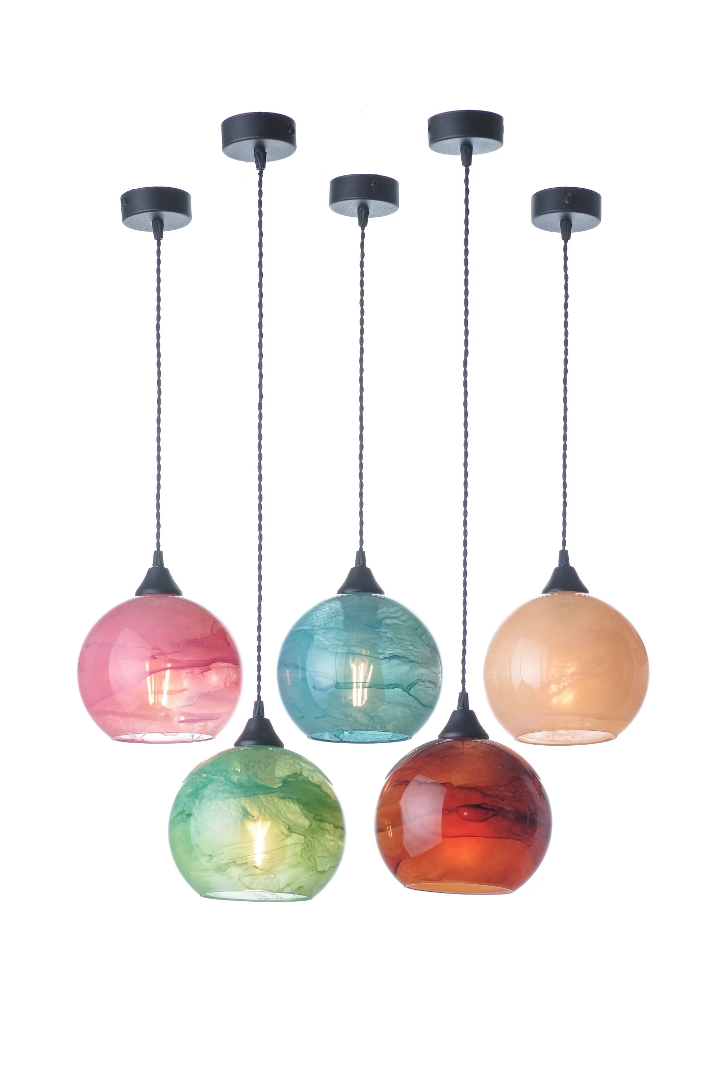   
                        
                        Люстра NB LIGHT (Украина) 39556    
                         В стиле Модерн.  
                        Тип источника света: светодиодная лампа, сменная.                         Форма: Шар.                         Цвета плафонов и подвесок: Розовый.                         Материал: Стекло.                          фото 5