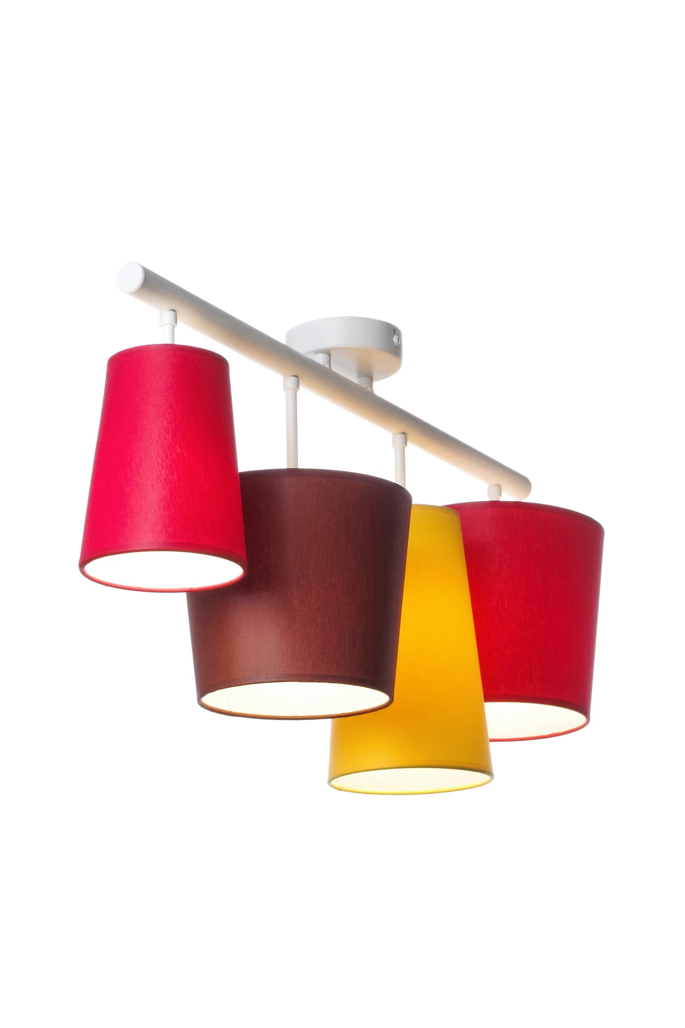   
                        
                        Люстра NB LIGHT (Україна) 39834    
                         У стилі Модерн.  
                        Тип джерела світла: світлодіодна лампа, змінна.                         Форма: Прямокутник.                         Кольори плафонів і підвісок: Червоний, Жовтий, Коричневий.                         Матеріал: Тканина.                          фото 2