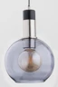   
                        
                        Люстра ALFA (Польща) 39878    
                         у стилі Хай-тек.  
                        Тип джерела світла: світлодіодна лампа, змінна.                         Форма: Куля.                         Кольори плафонів і підвісок: Сірий.                         Матеріал: Скло.                          фото 2