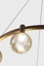   
                        Люстра LAGUNA LIGHTING (Китай) 39928    
                         у стилі модерн.  
                        Тип джерела світла: вбудовані світлодіоди led.                         Форма: коло.                         Кольори плафонів і підвісок: жовтий.                         Матеріал: скло.                          фото 3