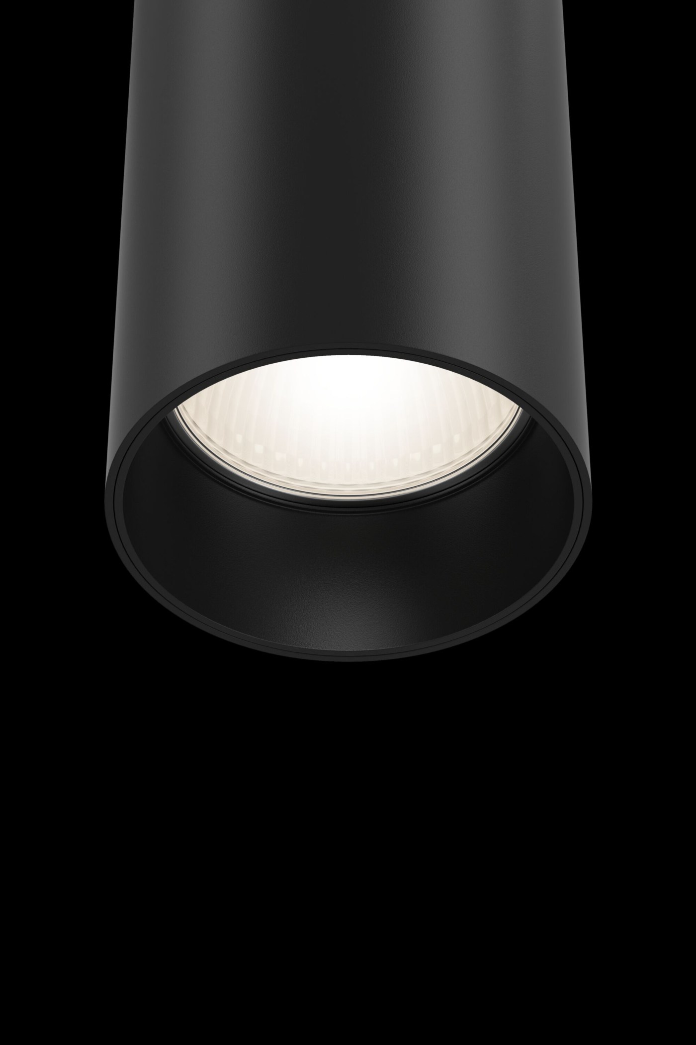   
                        Люстра MAYTONI (Німеччина) 39964    
                         у стилі хай-тек.  
                        Тип джерела світла: cвітлодіодні led, галогенні.                         Форма: циліндр.                         Кольори плафонів і підвісок: чорний.                         Матеріал: алюміній.                          фото 4