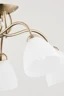   
                        
                        Люстра ALFA (Польща) 40124    
                         у стилі Класика.  
                        Тип джерела світла: світлодіодна лампа, змінна.                         Форма: Коло.                         Кольори плафонів і підвісок: Білий.                         Матеріал: Скло.                          фото 2