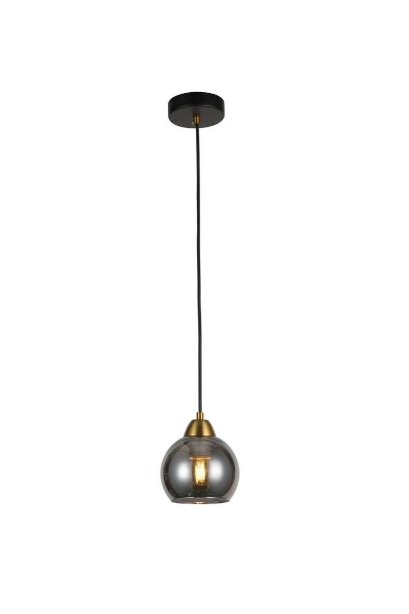   
                        
                        Люстра WUNDERLICHT (Німеччина) 40443    
                         у стилі Лофт.  
                        Тип джерела світла: світлодіодна лампа, змінна.                         Форма: Куля.                         Кольори плафонів і підвісок: Сірий.                         Матеріал: Скло.                          фото 1