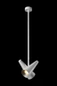   
                        Люстра MAYTONI (Німеччина) 40507    
                         у стилі лофт.  
                        Тип джерела світла: cвітлодіодні led, галогенні.                         Форма: прямокутник.                         Кольори плафонів і підвісок: білий.                         Матеріал: алюміній.                          фото 2