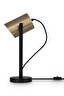   
                        Настільна лампа FREYA (Німеччина) 40629    
                         у стилі лофт.  
                        Тип джерела світла: cвітлодіодні led, енергозберігаючі, розжарювання.                                                 Кольори плафонів і підвісок: латунь.                         Матеріал: метал.                          фото 2