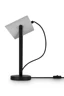   
                        Настільна лампа FREYA (Німеччина) 40630    
                         у стилі лофт.  
                        Тип джерела світла: cвітлодіодні led, енергозберігаючі, розжарювання.                                                 Кольори плафонів і підвісок: білий.                         Матеріал: метал.                          фото 2
