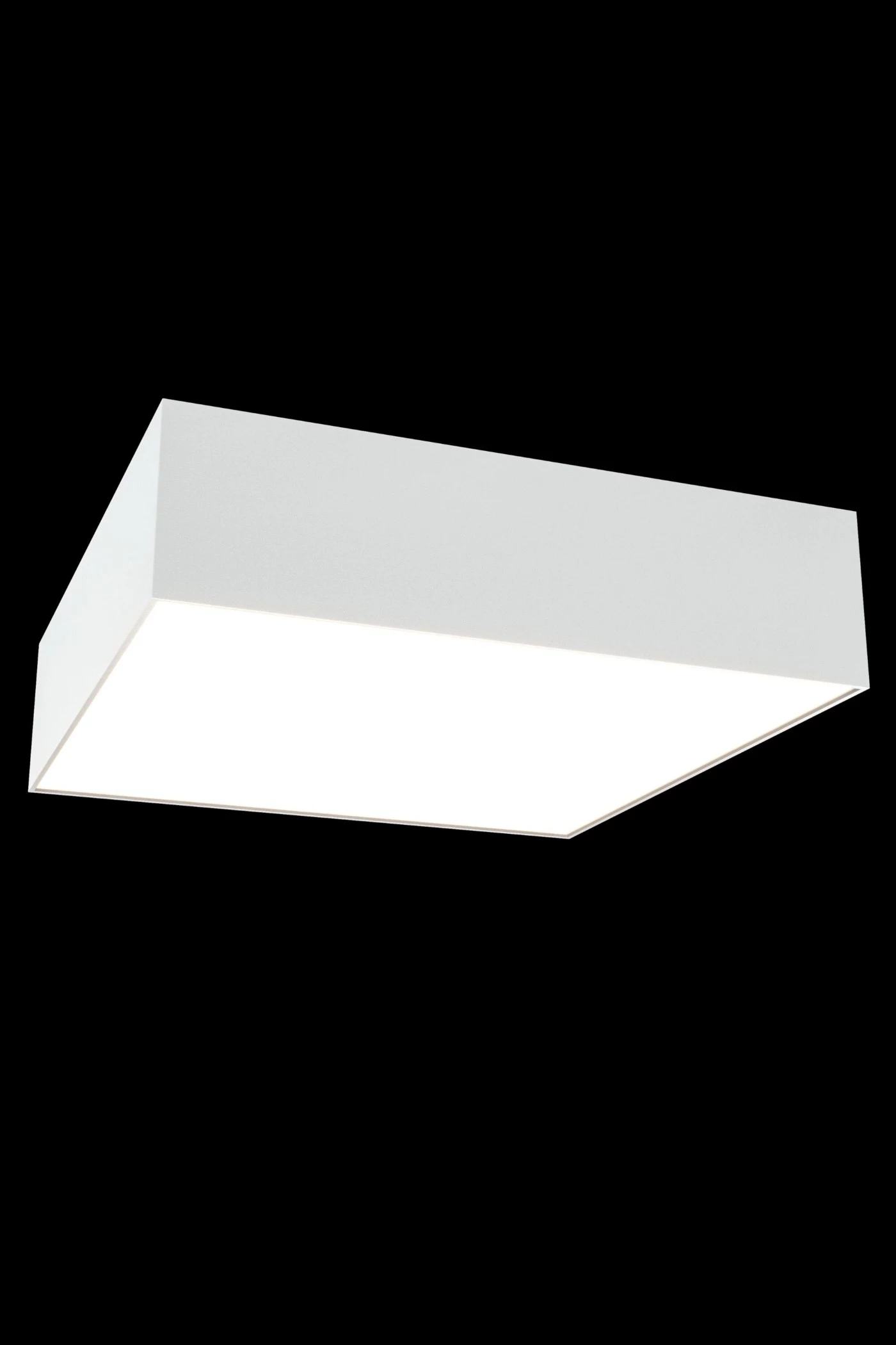   
                        Світильник стельовий MAYTONI (Німеччина) 40641    
                         у стилі модерн.  
                        Тип джерела світла: вбудовані світлодіоди led.                         Форма: квадрат.                         Кольори плафонів і підвісок: білий.                         Матеріал: алюміній, пластик.                          фото 2