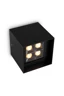   
                        Світильник вуличний MAYTONI (Німеччина) 40650    
                         у стилі Хай-тек.  
                        Тип джерела світла: вбудований led-модуль, незмінний.                         Форма: Квадрат.                         Кольори плафонів і підвісок: Чорний.                         Матеріал: Алюміній.                          фото 2