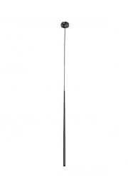   
                        Люстра AZZARDO (Польща) 40827    
                         у стилі хай-тек.  
                        Тип джерела світла: вбудовані світлодіоди led.                         Форма: циліндр.                         Кольори плафонів і підвісок: чорний.                         Матеріал: метал, акрил.                          фото 1