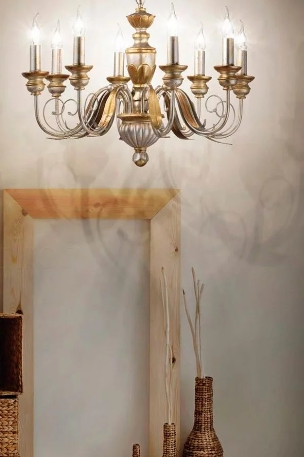   
                        
                        Люстра IDEAL LUX (Італія) 41773    
                         у стилі Класика.  
                        Тип джерела світла: світлодіодна лампа, змінна.                         Форма: Коло.                                                                          фото 2