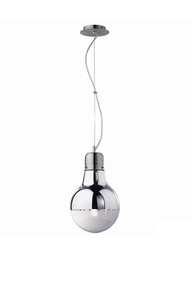   
                        Люстра IDEAL LUX (Італія) 41786    
                         у стилі Хай-тек.  
                        Тип джерела світла: світлодіодна лампа, змінна.                         Форма: Куля, Лампочка.                         Кольори плафонів і підвісок: Сірий, Прозорий.                         Матеріал: Скло.                          фото 1