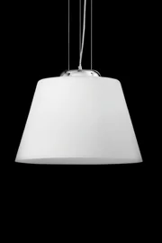   
                        Люстра IDEAL LUX (Італія) 41816    
                         у стилі Модерн.  
                        Тип джерела світла: cвітлодіодні led, енергозберігаючі, розжарювання.                         Форма: Коло.                         Кольори плафонів і підвісок: Білий.                         Матеріал: Скло.                          фото 1