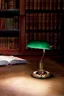   
                        Настільна лампа IDEAL LUX (Італія) 41836    
                         у стилі класика.  
                        Тип джерела світла: cвітлодіодні led, енергозберігаючі, розжарювання.                                                 Кольори плафонів і підвісок: зелений.                         Матеріал: скло.                          фото 2