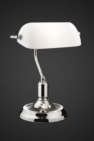   
                        
                        Настільна лампа IDEAL LUX (Італія) 41837    
                         у стилі Класика.  
                        Тип джерела світла: світлодіодна лампа, змінна.                                                 Кольори плафонів і підвісок: Білий.                         Матеріал: Скло.                          фото 2