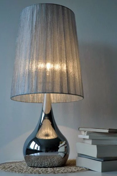   
                        
                        Настільна лампа IDEAL LUX (Італія) 41838    
                         у стилі Модерн, Скандинавський.  
                        Тип джерела світла: світлодіодна лампа, змінна.                                                 Кольори плафонів і підвісок: Сірий.                         Матеріал: Тканина.                          фото 3