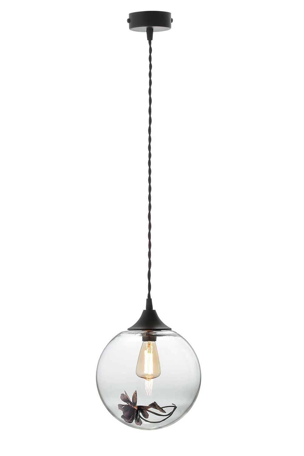   
                        
                        Люстра NB LIGHT (Україна) 42022    
                         У стилі Модерн, Флористика.  
                        Тип джерела світла: світлодіодна лампа, змінна.                         Форма: Куля.                         Кольори плафонів і підвісок: Прозорий, Золото, Чорний, Мідь.                         Матеріал: Скло, Метал.                          фото 1