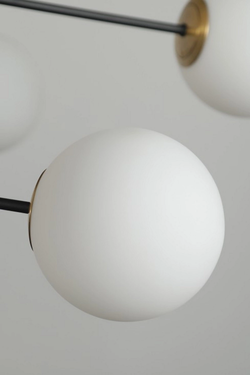   
                        
                        Люстра AZZARDO (Польща) 42075    
                         у стилі Модерн.  
                        Тип джерела світла: світлодіодна лампа, змінна.                         Форма: Коло.                         Кольори плафонів і підвісок: Білий.                         Матеріал: Скло.                          фото 9