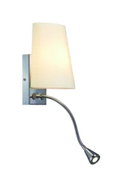   
                        
                        Бра SLV (Германия) 43175    
                         в стиле Скандинавский.  
                        Тип источника света: светодиодная лампа, сменная, встроенный led-модуль, несъемный.                                                 Цвета плафонов и подвесок: Белый.                         Материал: Стекло.                          фото 1