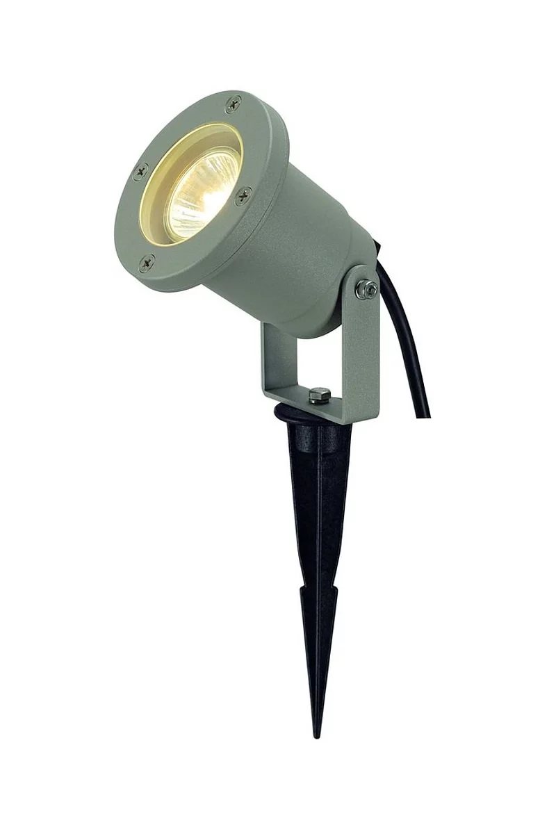   
                        Світильник вуличний SLV (Німеччина) 43195    
                         у стилі Хай-тек.  
                        Тип джерела світла: світлодіодна лампа, змінна.                                                 Кольори плафонів і підвісок: Сірий.                                                  фото 1