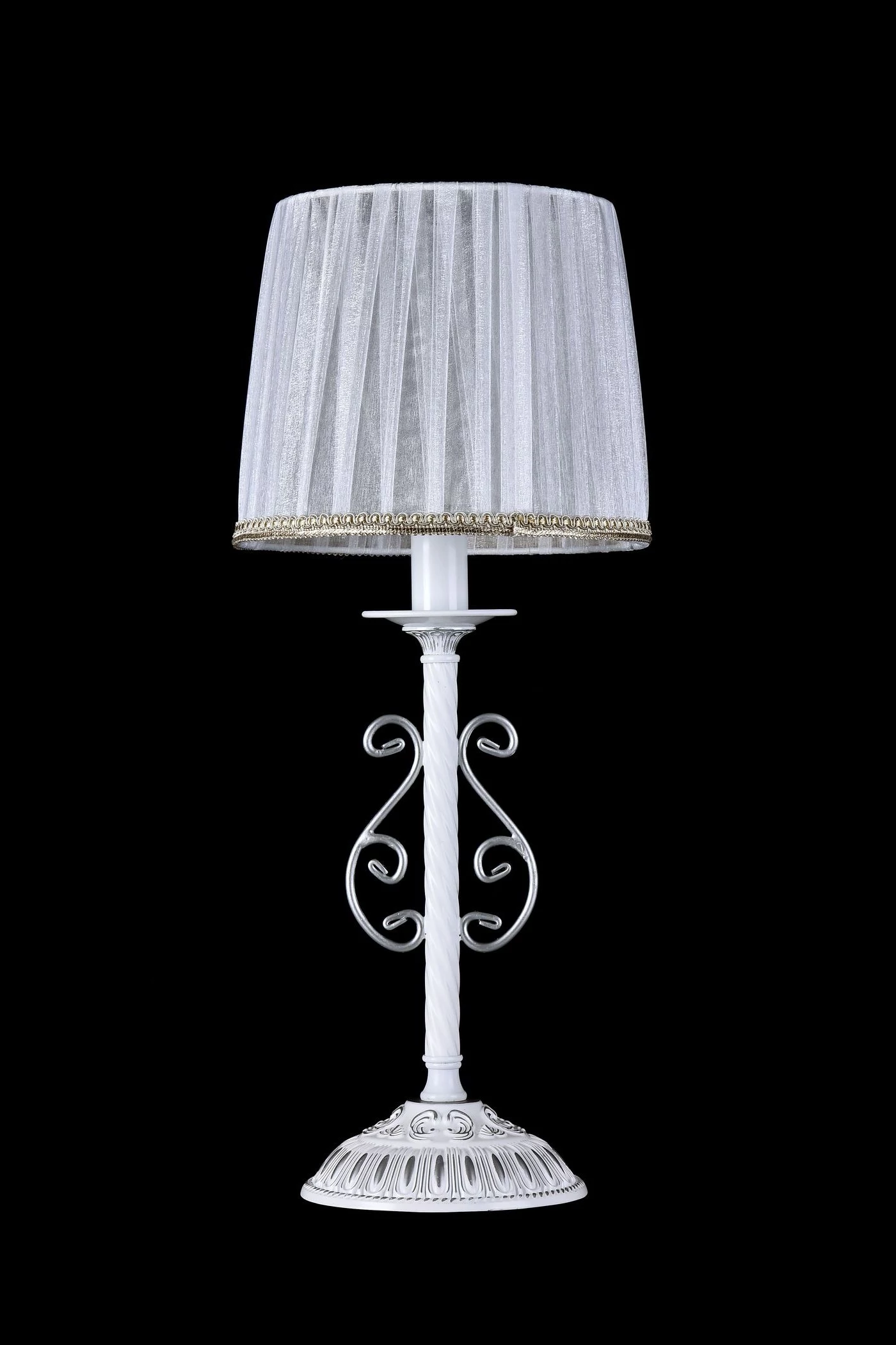   
                        
                        Настольная лампа FREYA (Германия) 43262    
                         в стиле Классика.  
                        Тип источника света: светодиодная лампа, сменная.                                                 Цвета плафонов и подвесок: Белый.                         Материал: Ткань.                          фото 2