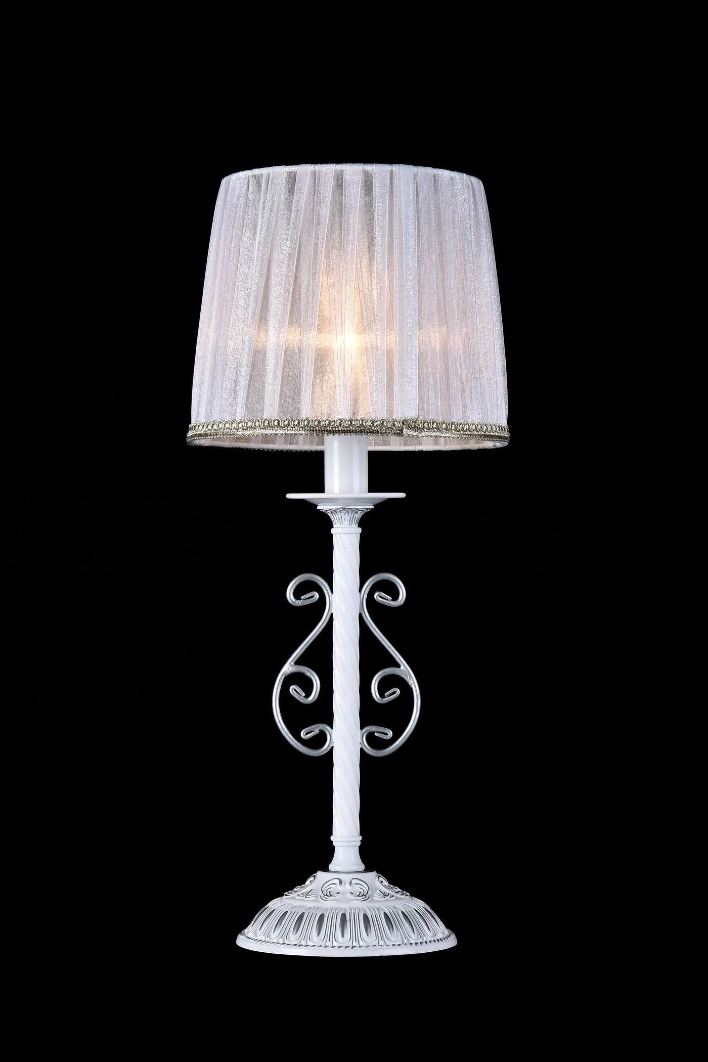   
                        
                        Настольная лампа FREYA (Германия) 43262    
                         в стиле Классика.  
                        Тип источника света: светодиодная лампа, сменная.                                                 Цвета плафонов и подвесок: Белый.                         Материал: Ткань.                          фото 3
