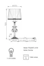   
                        
                        Настольная лампа FREYA (Германия) 43262    
                         в стиле Классика.  
                        Тип источника света: светодиодная лампа, сменная.                                                 Цвета плафонов и подвесок: Белый.                         Материал: Ткань.                          фото 4
