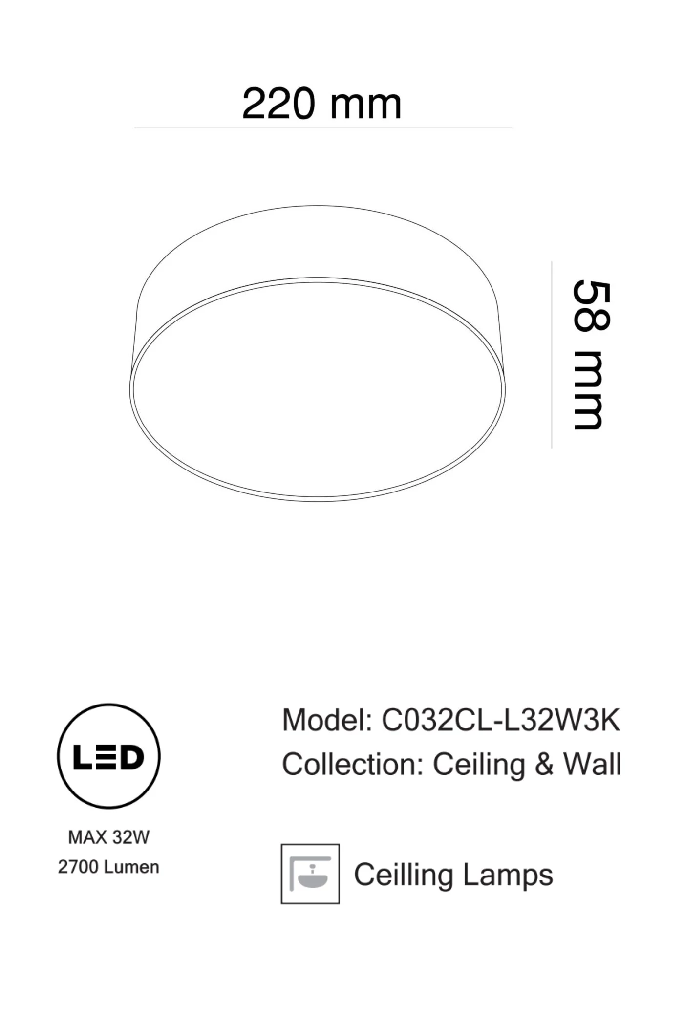  
                        Світильник стельовий MAYTONI (Німеччина) 43267    
                         у стилі модерн.  
                        Тип джерела світла: вбудовані світлодіоди led.                         Форма: коло.                         Кольори плафонів і підвісок: білий.                         Матеріал: пластик.                          фото 3